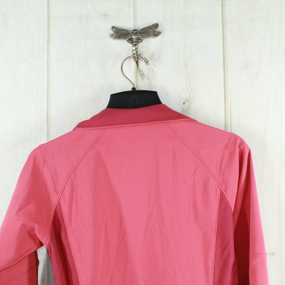 Marmot Pink Nylon Full Zip Lightweight Rain Jacket Size S P - Picture 8 of 10